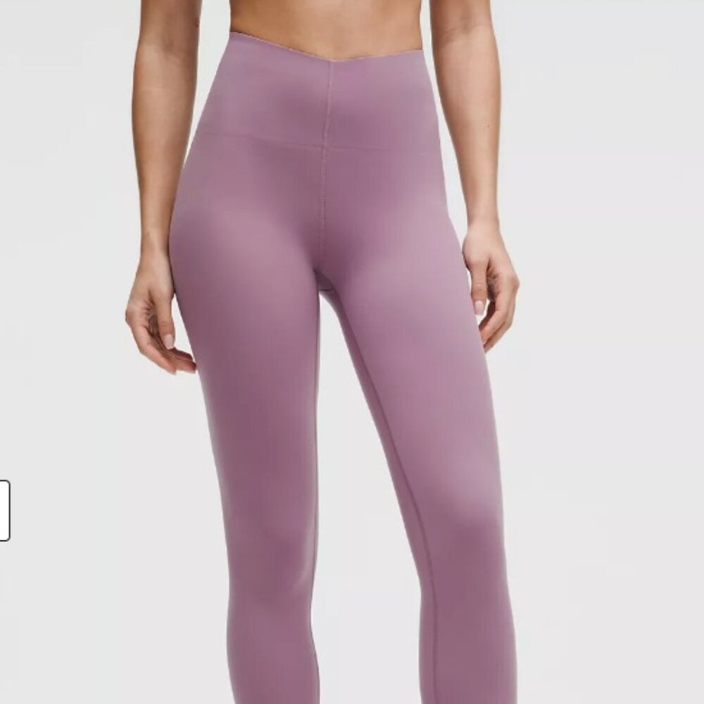 NWT Lululemon Glow Up Super-High-Rise *Tight 28" Lavender Lux Size 14